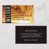 Metallbearbeitung und Schweißen von Visitenkarten Visitenkarte (Vorne/Hinten)