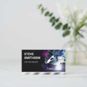 Metallbearbeitungs-Schweissdienst für Chrome Visitenkarte (Stehend Vorderseite)