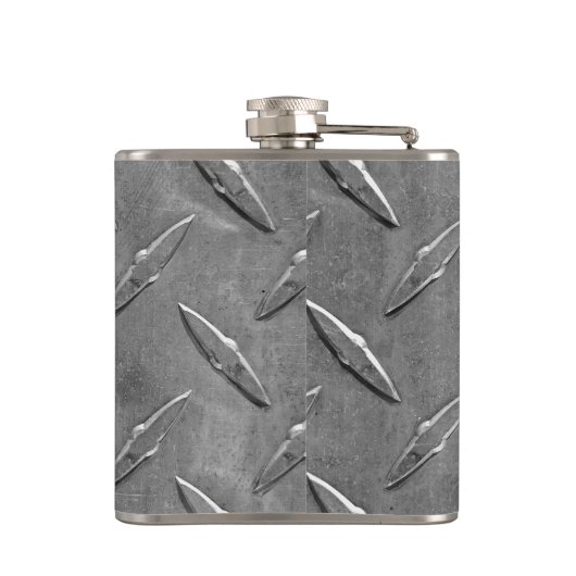 Metallbeschichtung Flachmann (Rückseite)