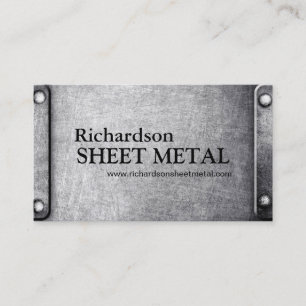 METALLblatt-ARBEITSKRAFT-VISITENKARTE Visitenkarte