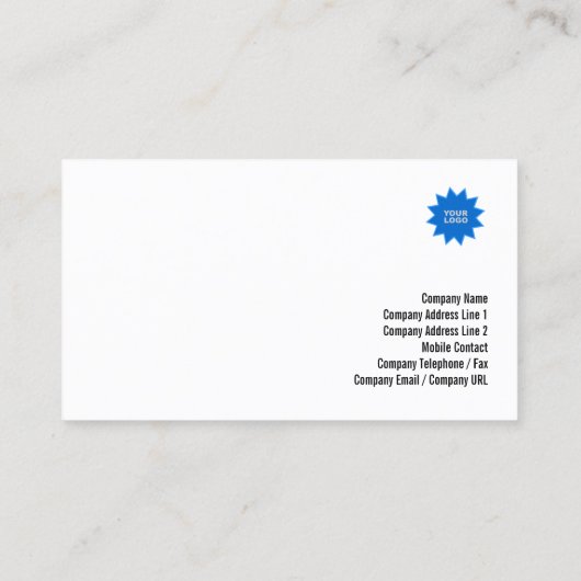 Metallblech Rivets Graue Visitenkarte (Rückseite)