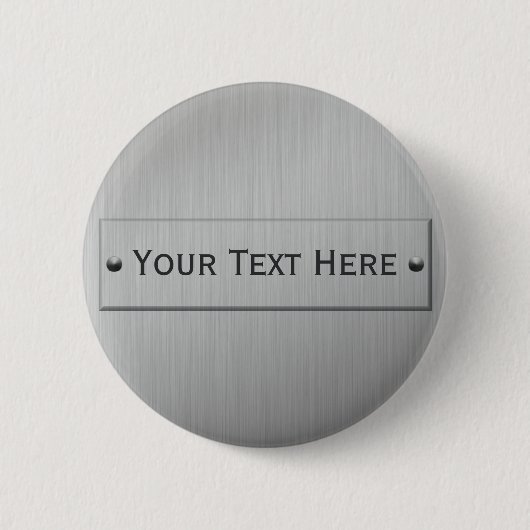 Metallblick-Gewohnheitsknopf Button (Vorderseite)