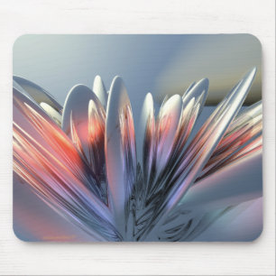 Metallblumenblätter Mousepad