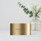 Metallbronze-Psychiater-Visitenkarte Visitenkarte (Stehend Vorderseite)