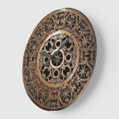 Metallbronze steampunk Vatikans altes mysteriös Große Wanduhr (Winkel)