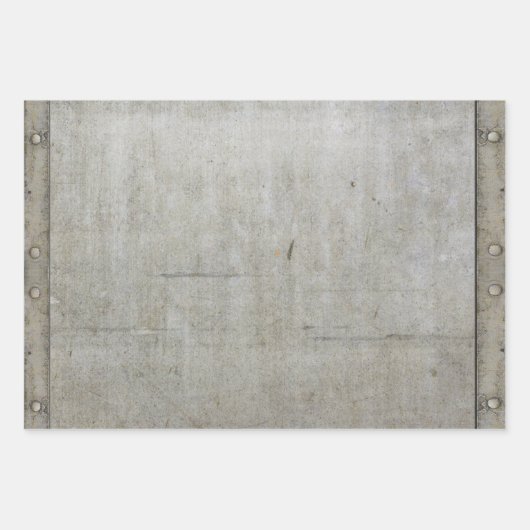 Metallbruch Geschenkpapier Set (Vorderseite 2)