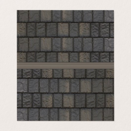 Metalldachfirma Visitenkarten (Außenseite Aufgefaltet)