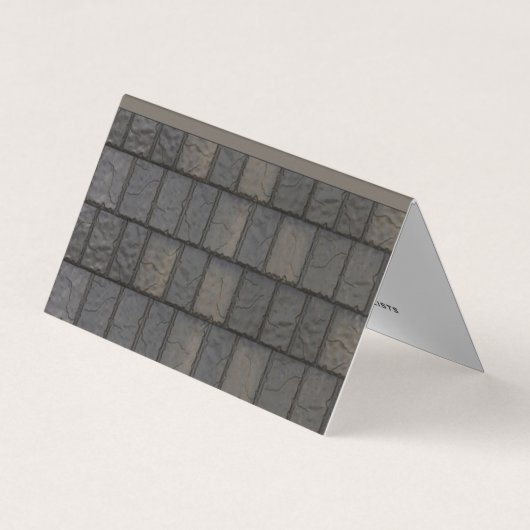 Metalldachfirma Visitenkarten (Vorderseite)