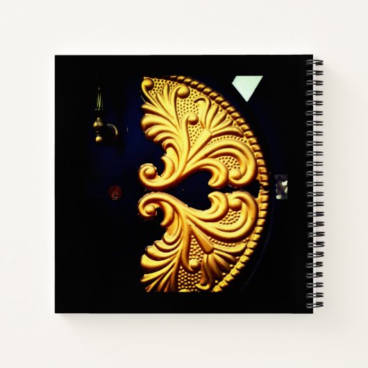 Metalldesign Notizblock (Rückseite)