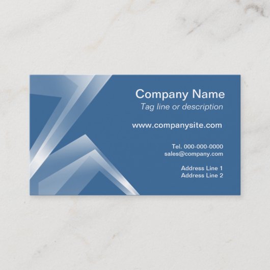 Metalldesign Visitenkarte (Vorderseite)