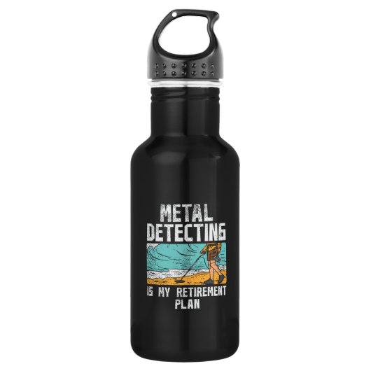 Metalldetektion Edelstahlflasche (Vorderseite)