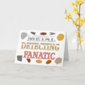 Metalldetektion Fanatic Karte (Gelbe Blume)