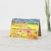 Metalldetektion glücklicher Geburtstag Schatzsuche Karte (Vorderseite)