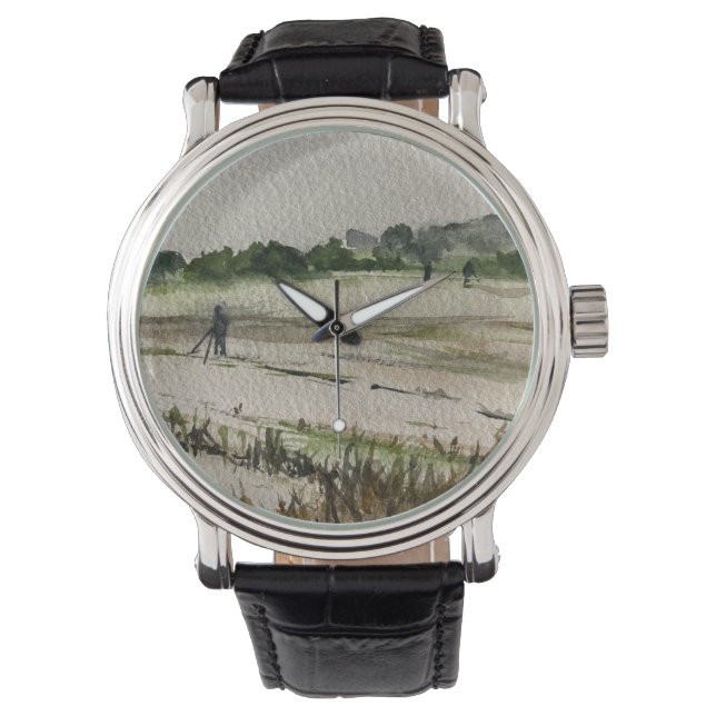 Metalldetektion in den Feldern Armbanduhr (Vorderseite)