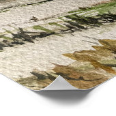 Metalldetektion in den Feldern Poster (Ecke)