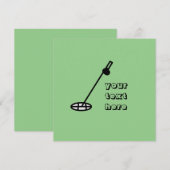 Metalldetektion in minimalem Grün (Vorne/Hinten)