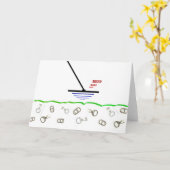 Metalldetektion Karte (Gelbe Blume)