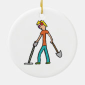 Metalldetektion Keramik Ornament (Hinten)