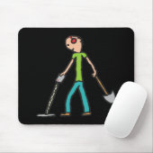 Metalldetektion Mousepad (Mit Mouse)