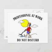 Metalldetektion Postkarte (Vorne/Hinten)