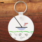 Metalldetektion Schlüsselanhänger (Vorderseite)