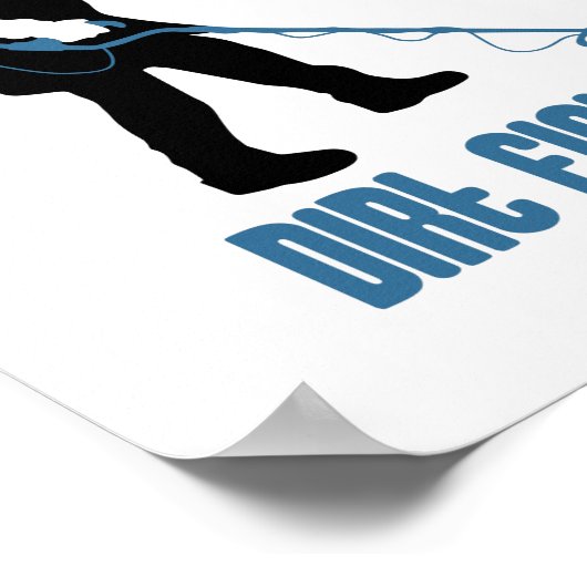 Metalldetektion - Schmutzfischerei Poster (Ecke)