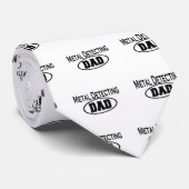 Metalldetektion Vater T - Shirt und Geschenke. Krawatte (Gerollt)