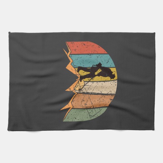 Metalldetektion Vintag Geschirrtuch (Horizontal)