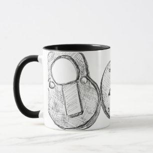 Metalldetektion Vintager Bahnklemmen Tasse