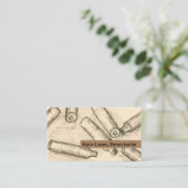 Metalldetektion von Relic Hunter Bullet Casing Art Visitenkarte (Stehend Vorderseite)