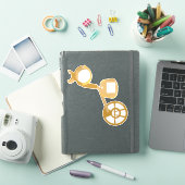 Metalldetektor Aufkleber (iPad Hülle)