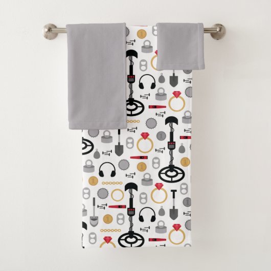 Metalldetektor Badetuch-Set Badhandtuch Set (Insitu)