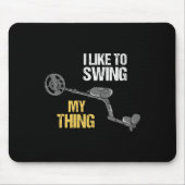 Metalldetektor-Fischen Mousepad (Vorne)