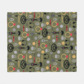Metalldetektor Fleece Blanket (Vorderseite (Horizontal))