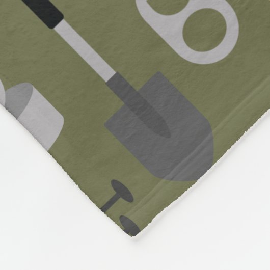 Metalldetektor Fleece Blanket (Ecke)