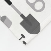 Metalldetektor Fleece Blanket (Ecke)