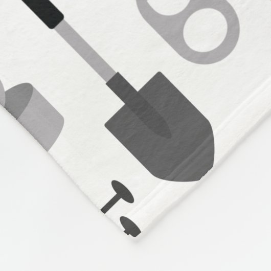 Metalldetektor Fleece Blanket (Ecke)