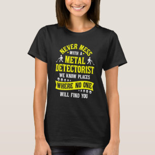 Metalldetektor für Männer Kinder T-Shirt