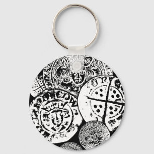 Metalldetektor-Geschenk, Hammermünze Schlüsselanhänger