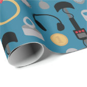 Metalldetektor Geschenkpapier (Rolleneckpunkt)