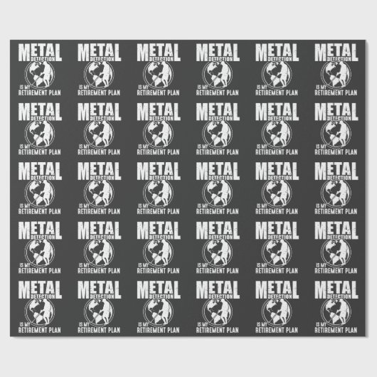 Metalldetektor Geschenkpapier (Flach)