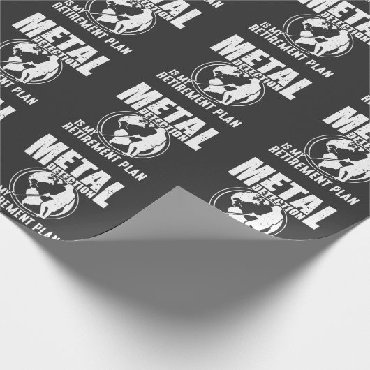 Metalldetektor Geschenkpapier (Ecke)