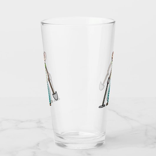 Metalldetektor Glas (Rechts)