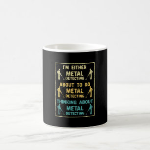 Metalldetektor Kaffeetasse