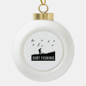 Metalldetektor Keramik Kugel-Ornament (Vorderseite)