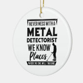 Metalldetektor Keramik Ornament (Links)