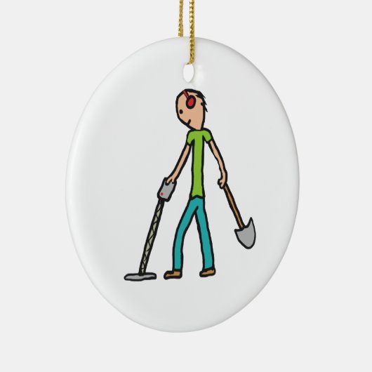 Metalldetektor Keramik Ornament (Rechts)