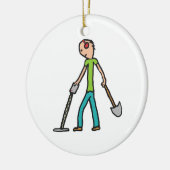 Metalldetektor Keramik Ornament (Links)