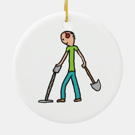 Metalldetektor Keramik Ornament (Hinten)