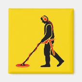 Metalldetektor Magnet (Vorne)